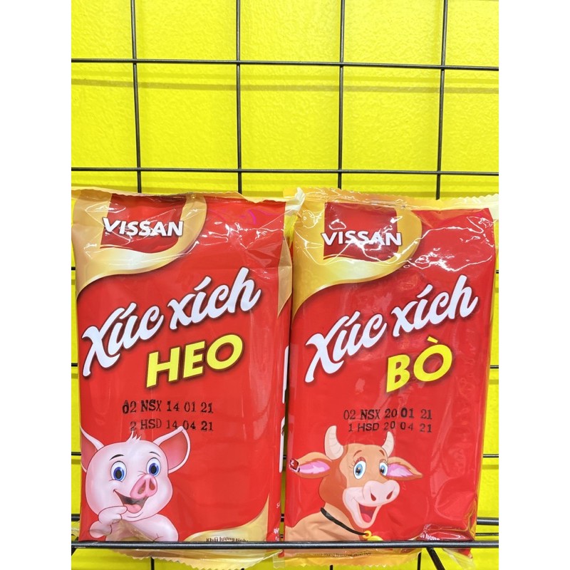 Xúc Xích ăn liền VISSAN gói 160g (4c x 40g) | BigBuy360 - bigbuy360.vn