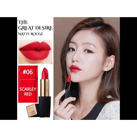 Son Thỏi CHOU CHOU The Great Desire Matte Rouge