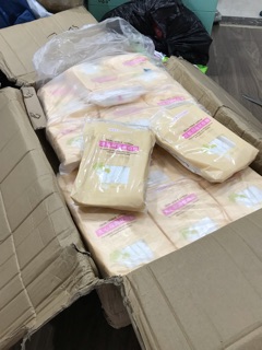 BÔNG TẨY TRANG ( Combo 2 Túi -222 Miếng /1 Bịch )