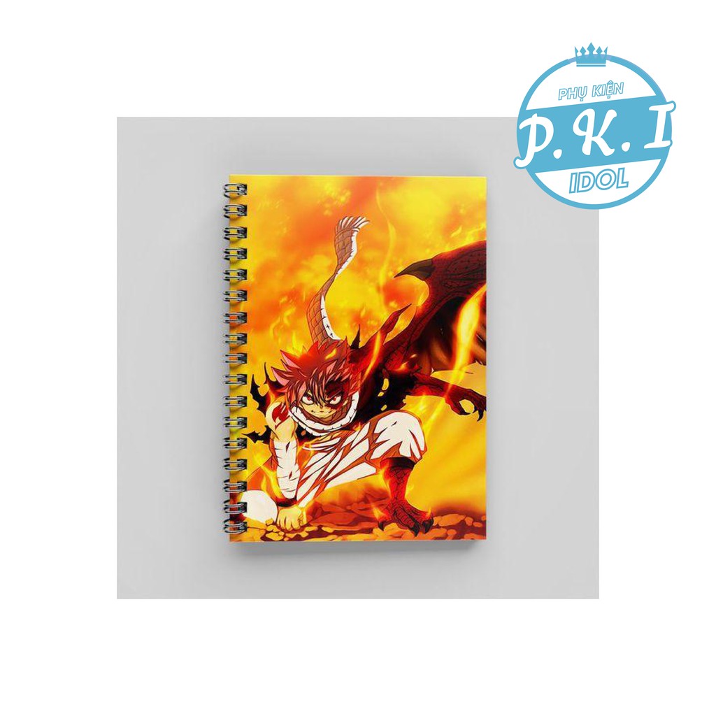 COMBO 3 NOTEBOOK + 3 POSTER A4(Fairy Tail) - QUÀ TẶNG ANIME