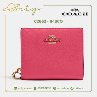 Túi xách / bóp / ví hàng hiệu coach - snap wallet c2862