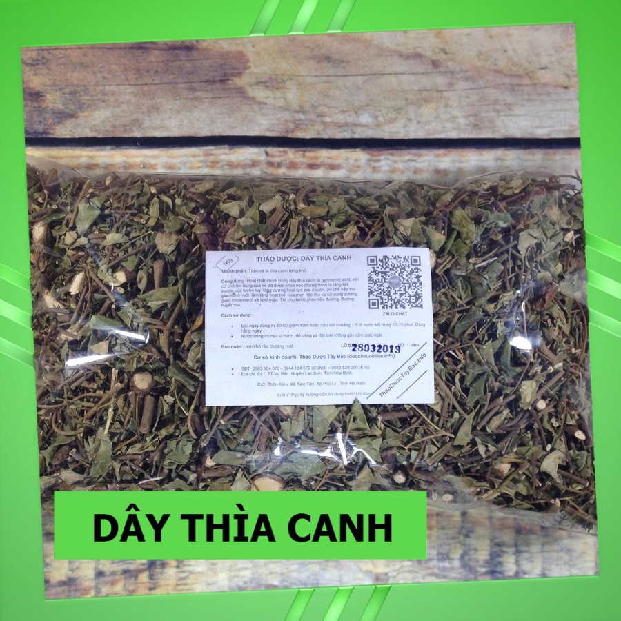 Trà Dây Thìa Canh 💚FREESHIP💚 Thảo Dược Tây Bắc