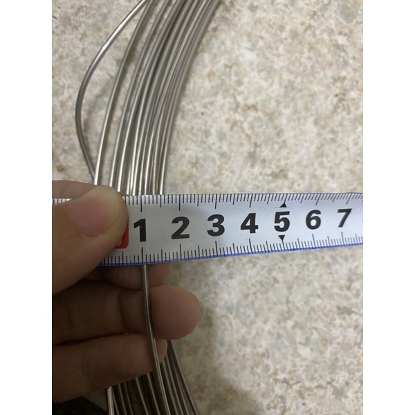 Dây thép inox loại 0,8li, 1 li, 1.5 li, 2 li, 2.5li, 3li sáng bóng độ bền cao