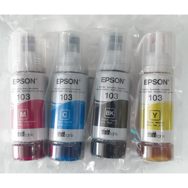 Mực in 103 (70ml) - Mực in dùng cho máy in Epson L1110/L3110