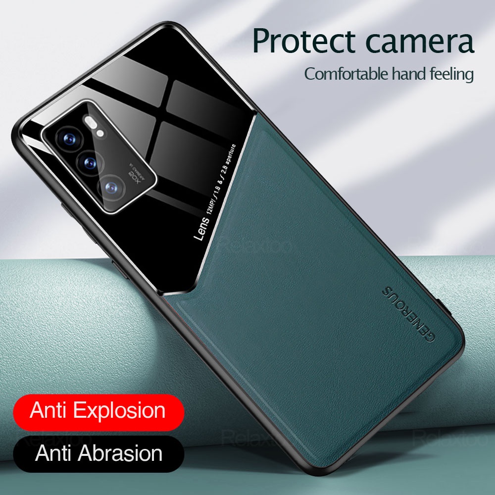 Ốp Điện Nam Châm Chống Sốc Cho Oppo A94 A74 A54 Reno 6 Pro C21 202