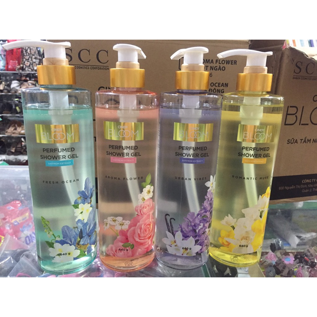 Sữa Tắm Nước Hoa Cindy Bloom 640g