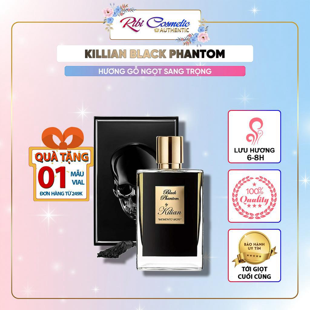 Nước Hoa Unisex Nam Nữ Black Phantom Memento Mori Edp| Ngọt Ngào Cuốn Hút Như Socola Ribicosmetics