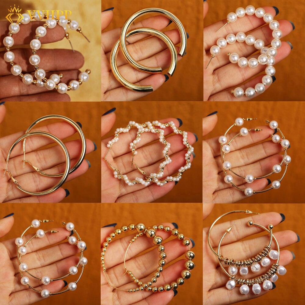 Khuyên tai nữ hình tròn thời trang