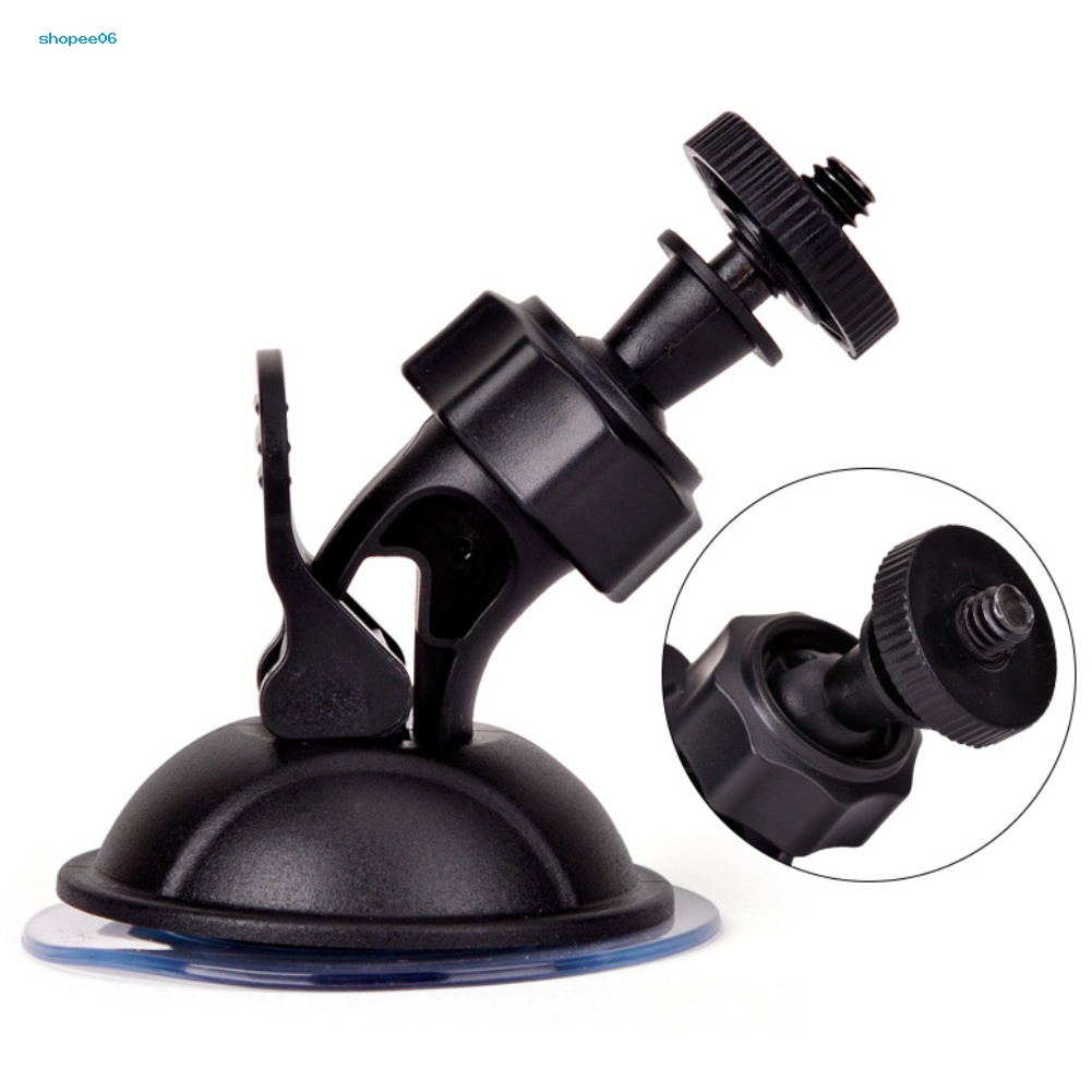 Giá Đỡ Gương Chiếu Hậu Mini Xoay 360 Độ Có Giác Hút Cho Xe Hơi