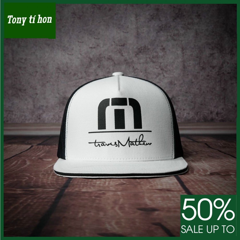 Tony tí hon_ tặng quà khi mua_ Mũ nón kết lưỡi trai nam nữ Snapback M Tra.vis Ma.thew cao cấp, cao cấp