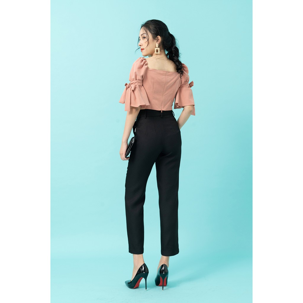 Áo sơ mi buộc nơ tay 20AGAIN ASW1053 | BigBuy360 - bigbuy360.vn