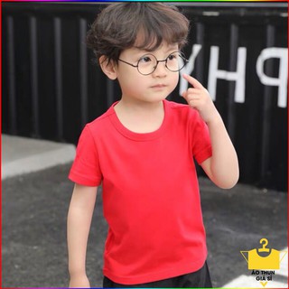 Áo Thun Trơn Cho Trẻ Em (Nhiều màu)