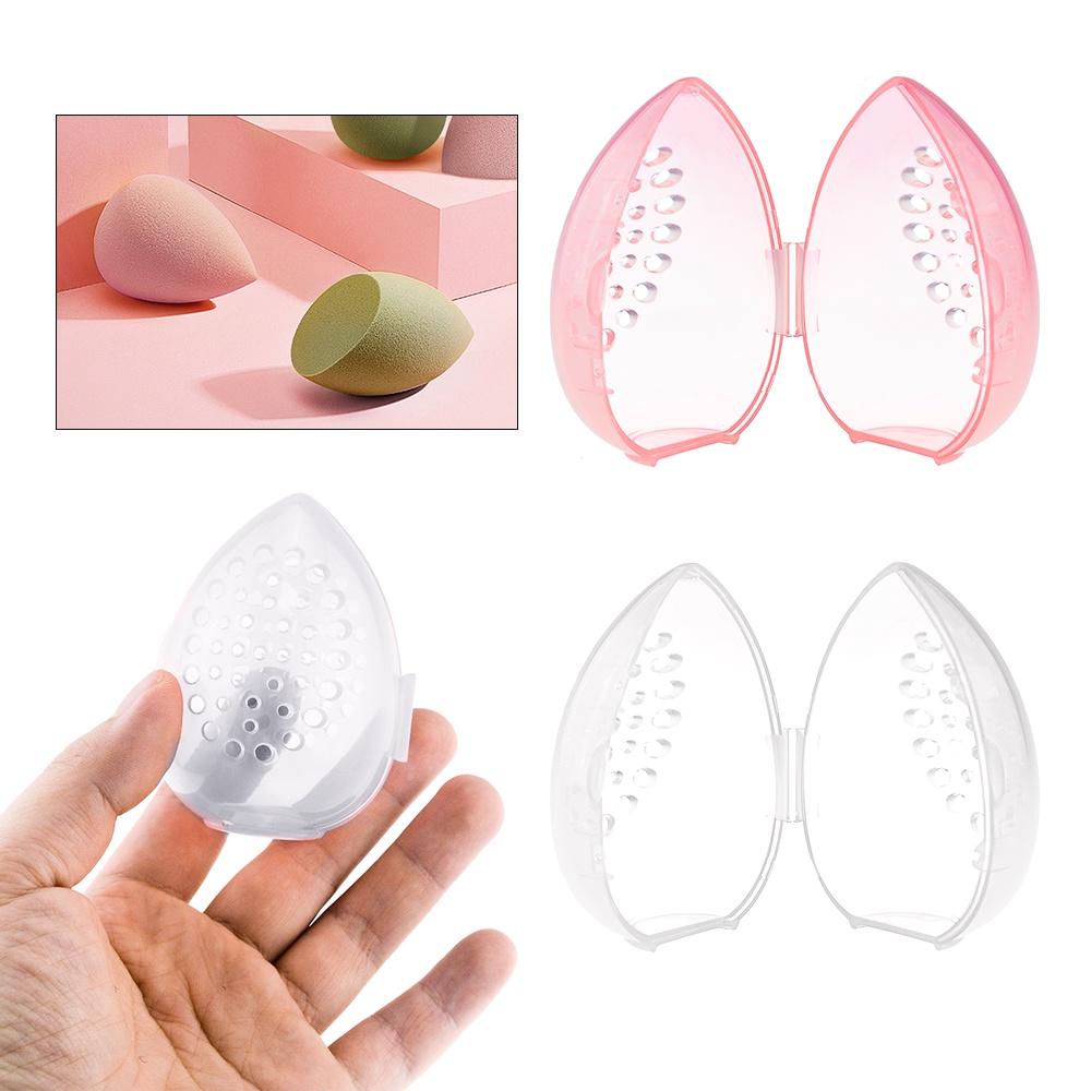 Hộp Đựng Mút Trang Điểm / Giá Đỡ Tiện Dụng Khi Đi Du Lịch