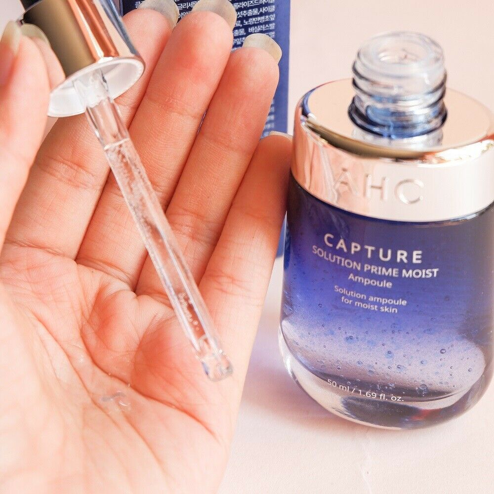 Tinh chất dưỡng da AHC Capture Solution Prime chăm tóc tăng cường 6 loại tùy chọn 50ml