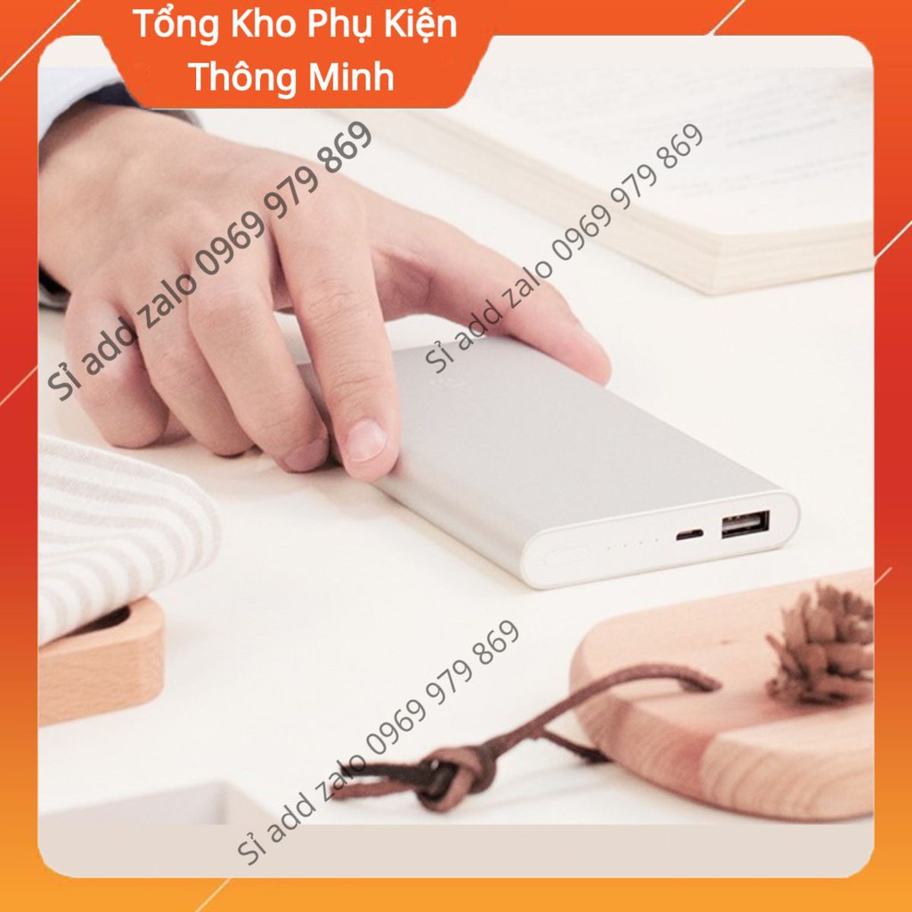 (BH 6 Tháng) Sạc Dự Phòng - Pin Sạc dự phòng Xiaomi Gen 2 10000mAh Chuẩn Xịn PB 2021