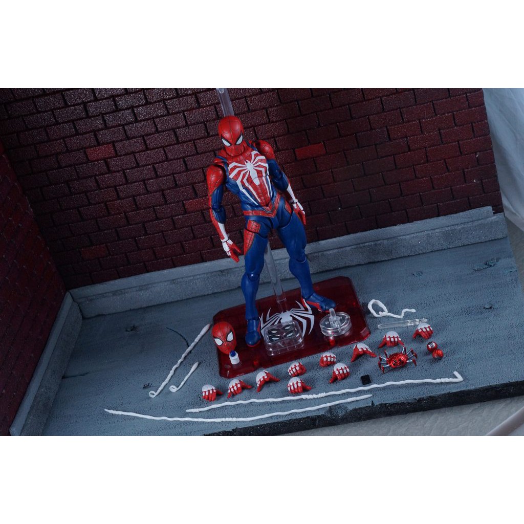 GIÁ HỦY DIỆT Mô Hình Người Nhện Spider Man PS4 Marvel SHF - S.H. Figuarts Full Box