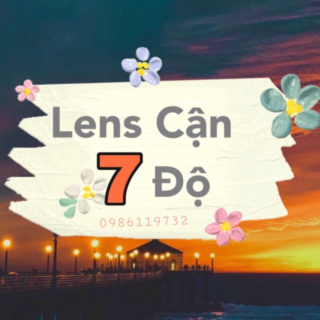 Lens cận ( 7 độ )+ Tặng khay gương dụng cụ