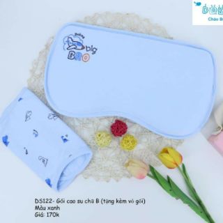 Gối cao su chữ B Dokma (tặng kèm vỏ gối)