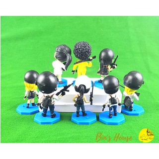 Bộ 8 mô hình chibi Pubg siêu cute  8 cm ( ảnh thật)