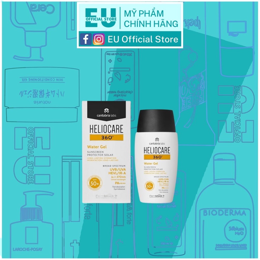 Kem Chống Nắng Heliocare 360 Water Gel Spf50+ 50ml