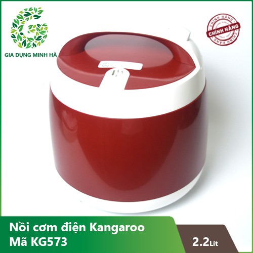 Nồi Cơm Điện Kangaroo KG573 loại 2.2L – Bảo Hành Chính Hãng – Lỗi 1 Đổi 1 Trong 7 Ngày