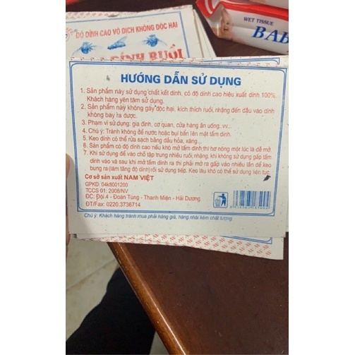 bẫy dính ruồi siêu dính (10 cái)