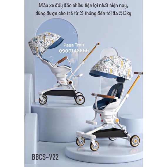 Xe đẩy xoay chiều Baby Cosi