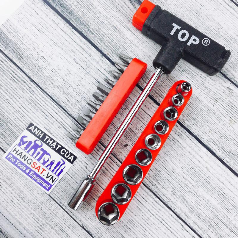 [GIÁ TỐT]  Bộ vặn vít đa năng và mở khẩu T Top 21 món (SS0612)