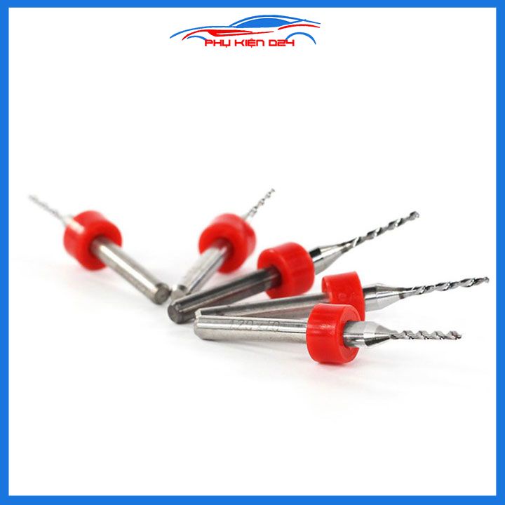 Hộp 10 mũi khoan CNC cao cấp độ chính xác cao đường kính mũi 1.2mm