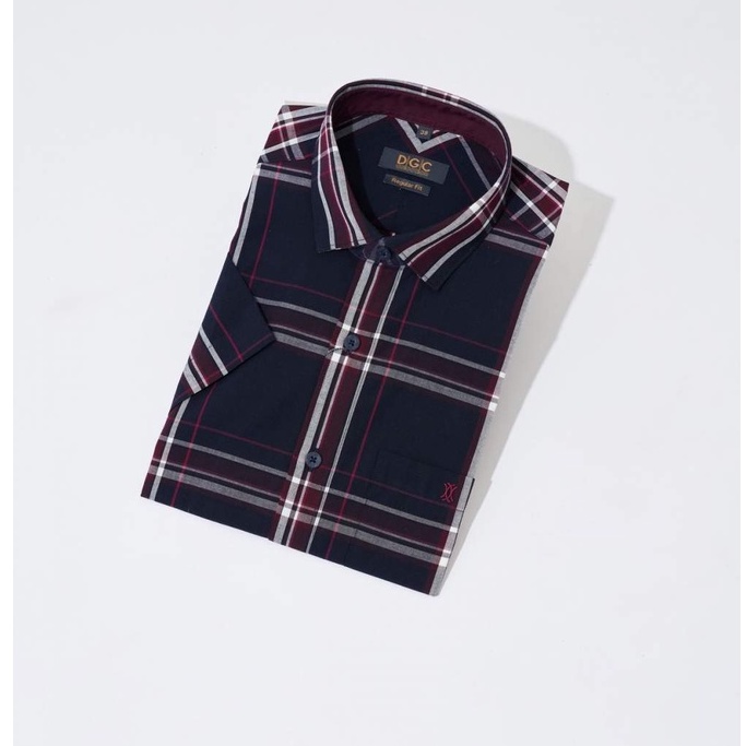 Áo sơ mi Nam ngắn tay Regular Fit DGCs SASNCB27MS