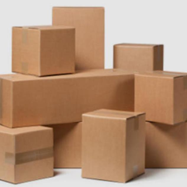 50 Hộp Carton Đóng Hàng 10x10x8