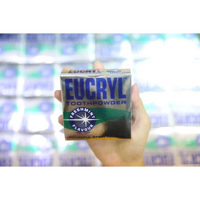 Bột tẩy trắng răng eucry tôth powder