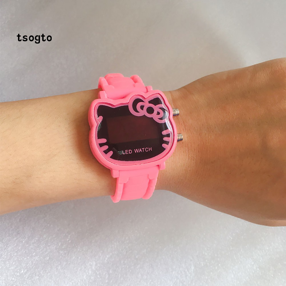 Đồng Hồ Điện Tử Có Đèn Led Dạ Quang Cho Bé Gái | BigBuy360 - bigbuy360.vn