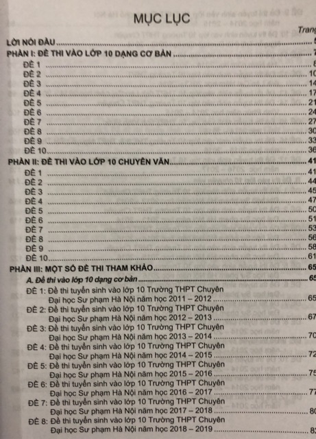 Sách - Bộ đề thi tuyển sinh vào lớp 10 các trường chất lượng cao và trường chuyên Môn Ngữ Văn