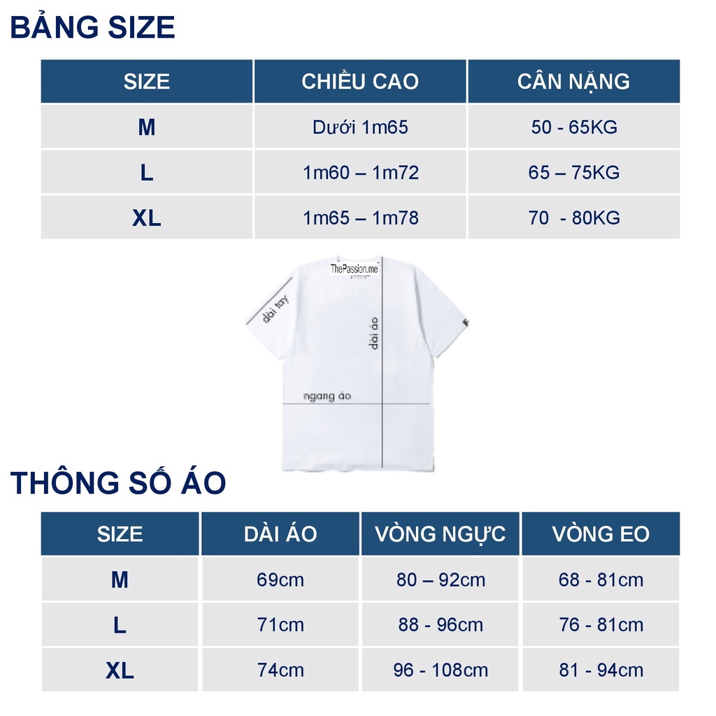 Áo thun nam cổ tròn tay ngắn TRICOLOR vải cá sấu Cotton xuất xịn, chuẩn form, sang trọng, thanh lịch – THEPASSION