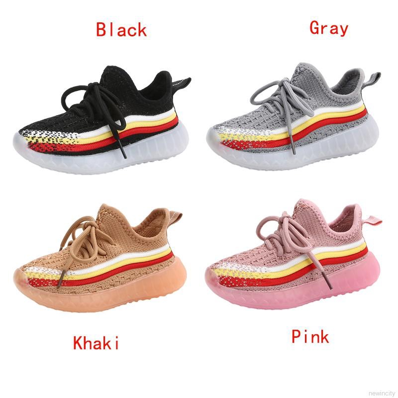 Giày thể thao bằng vải mềm phong cách năng động thời trang Hàn Quốc cho bé