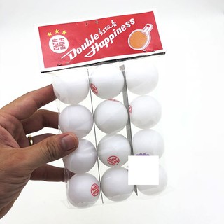 Bộ 12 banh đánh bóng bàn bằng nhựa