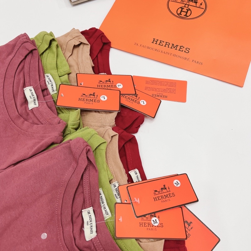 APN93 -  ÁO PULL CỘC TAY THÊU CHỮ H 4 MÀU CHO NỮ