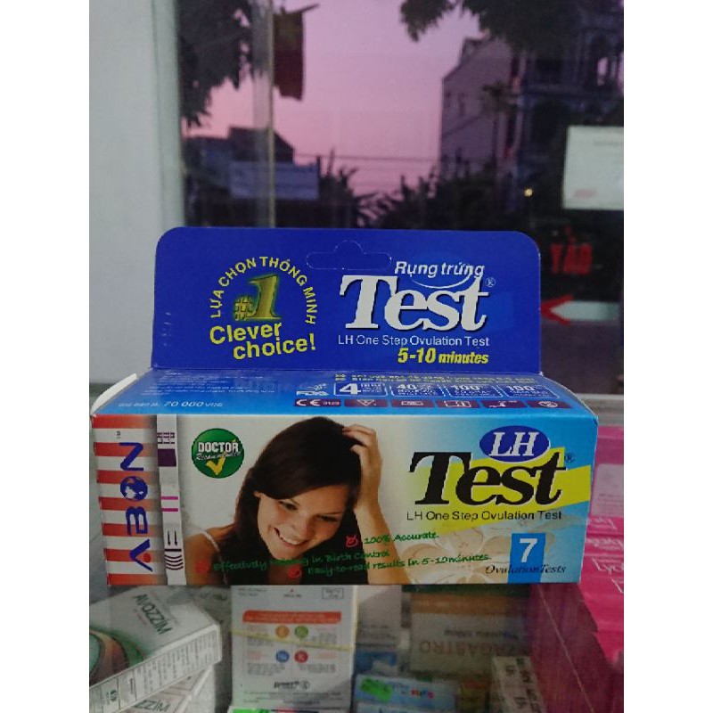 Hộp Que Thử Rụng Trứng LH Test ABON