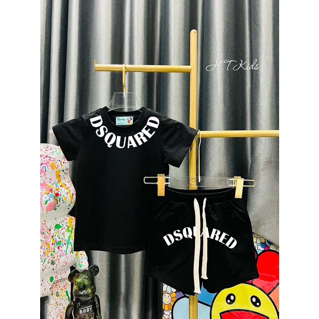 QUẦN ÁO DSQR2 CHO BÉ CHẤT COTTON