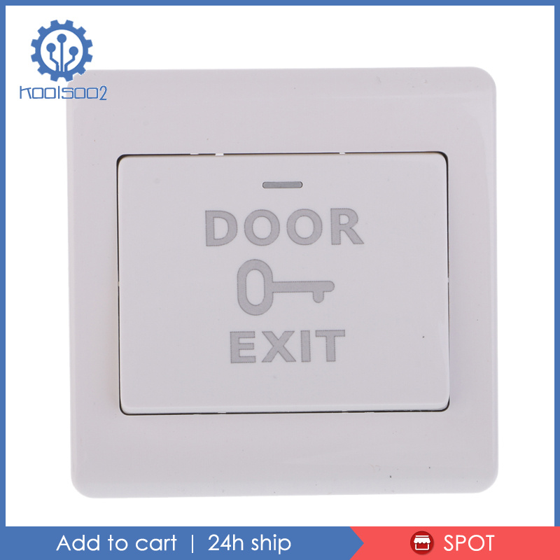 Công Tắc Nhấn K6 Exit 12v Có Màn Hình Hiển Thị Dễ Lắp Đặt