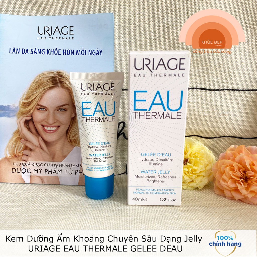  [HÀNG CÔNG TY] Kem Dưỡng Ẩm Khoáng Chuyên Sâu Dạng Jelly URIAGE EAU THERMALE GELEE