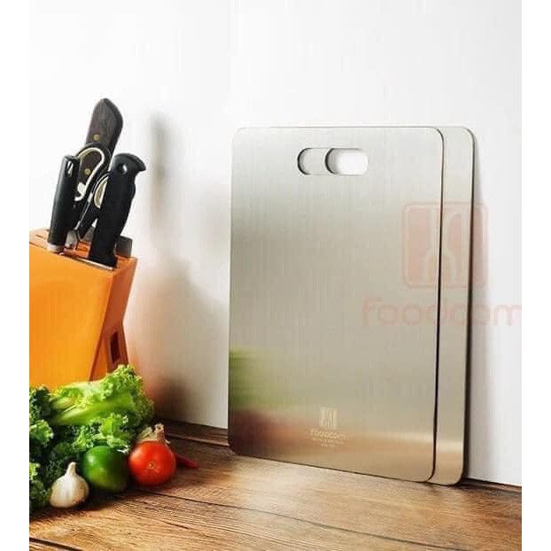 THỚT INOX KHÁNG KHUẨN FOODCOM - FC005 - MADE BY FOODCOM