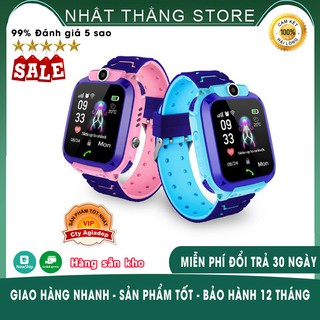 Đồng hồ thông minh Trẻ Em Q12 Định Vị, Nghe Gọi, Chống Nước IP67, Chụp Ảnh (Bản Tiếng Việt) HOT