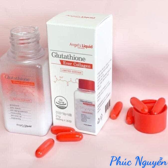 Hàng Chính Hãng Viên Uống Trắng Da Glutathione 7 Day Hàn Quốc Angle s