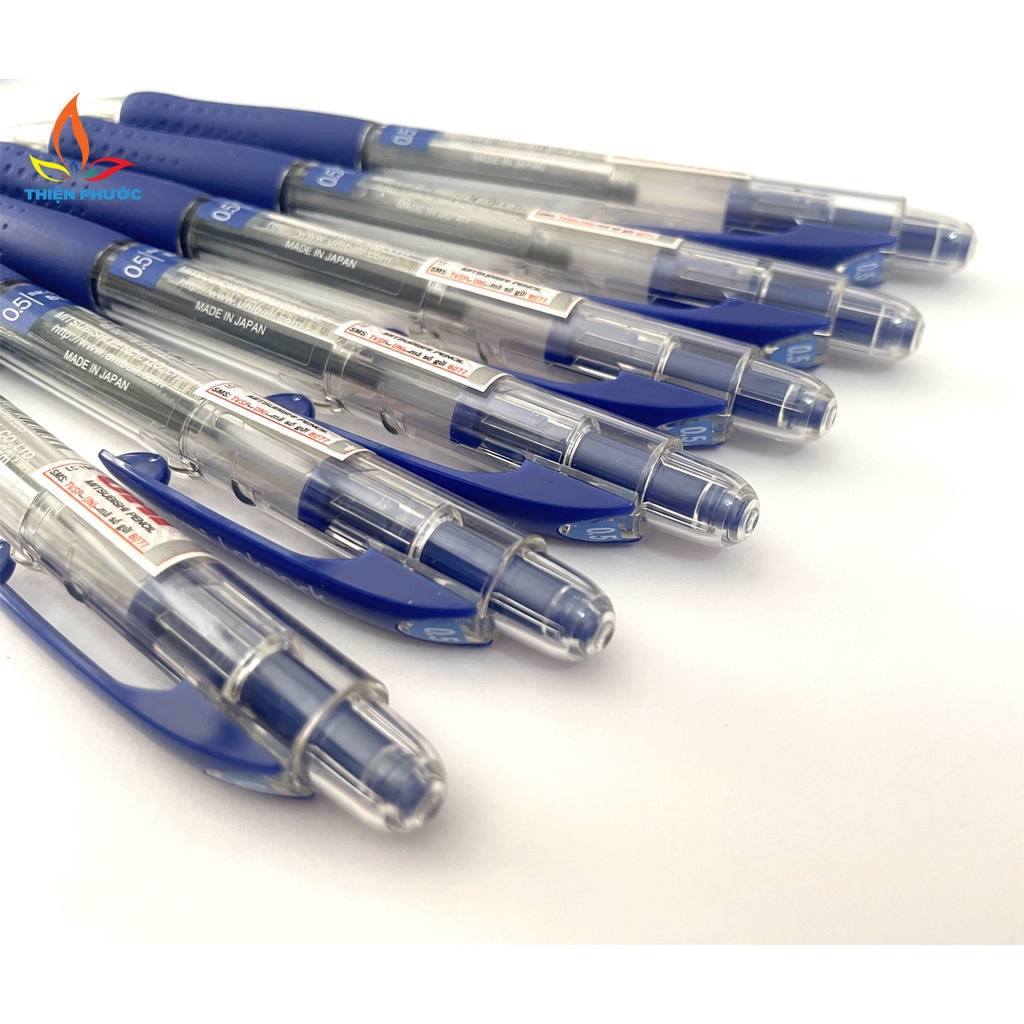 Bút Bi Gel Uniball Lanknock SN-100 đầu bút 0.5mm BIGSUKA