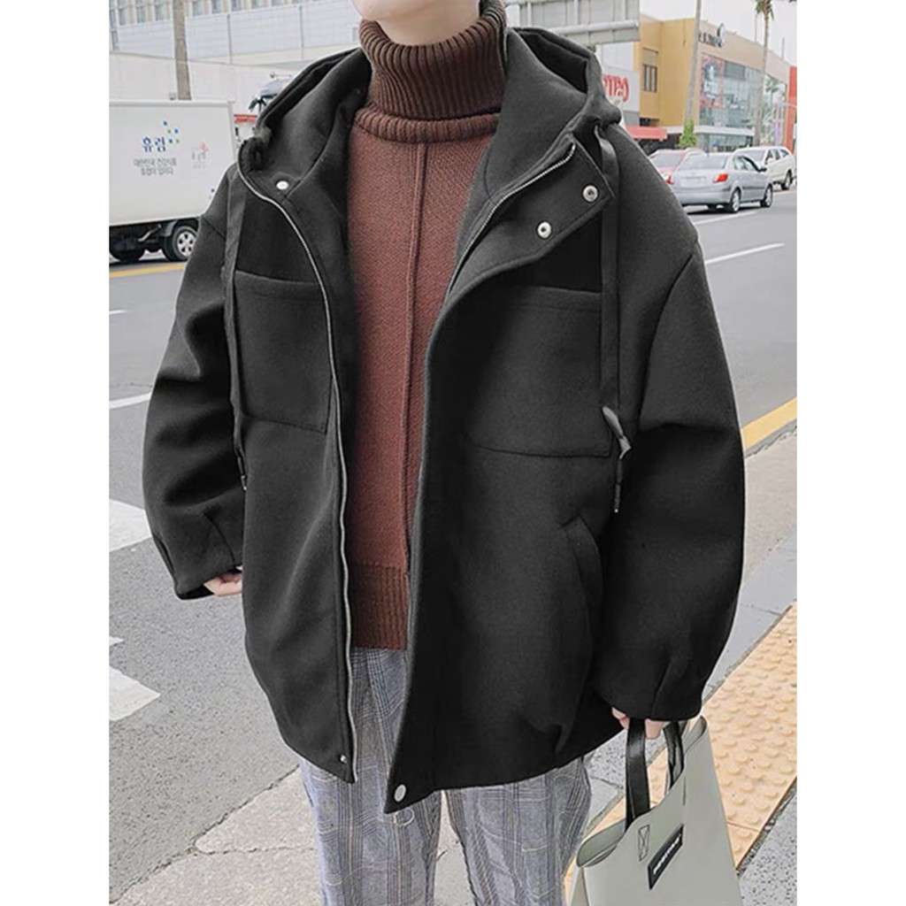 Áo Khoác Hoodie Nam Túi Hộp Phong Cách Thời Trang Thu Đông mới Nhất