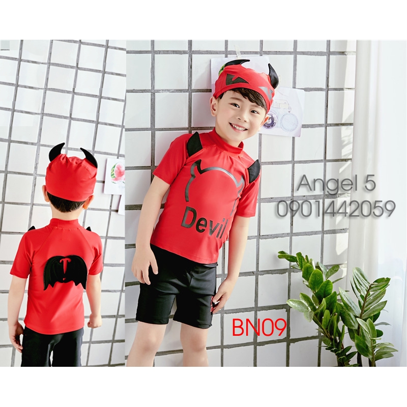 Bộ bơi rời bé trai Devil