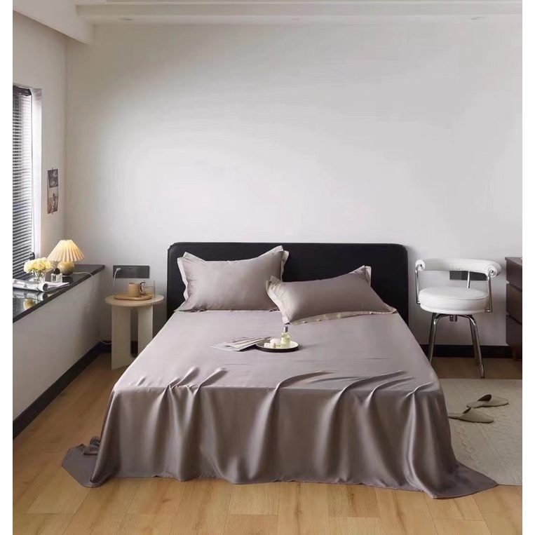 Shinbedding_ Set Ga Gối Tencel Cao Cấp Mềm Mịn Sang Trọng