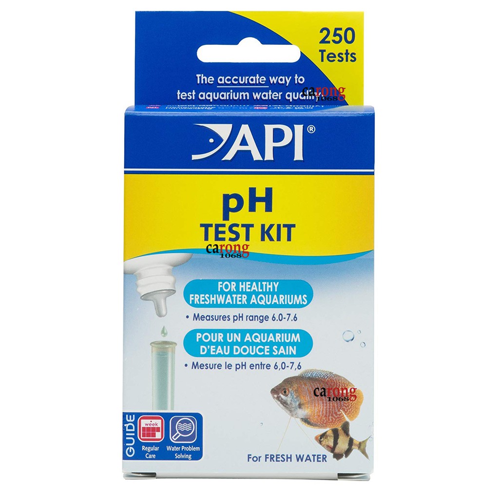 API pH Test Kit kiểm tra pH nước bể cá